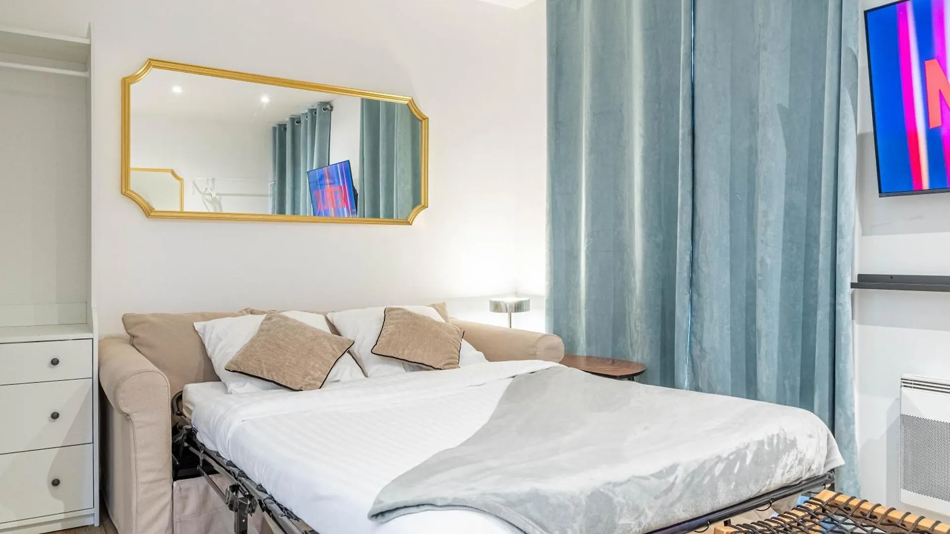 Sophiestay - Appartement Tendance Avec 1 Chambre A Montorgueil Paryż Francja
