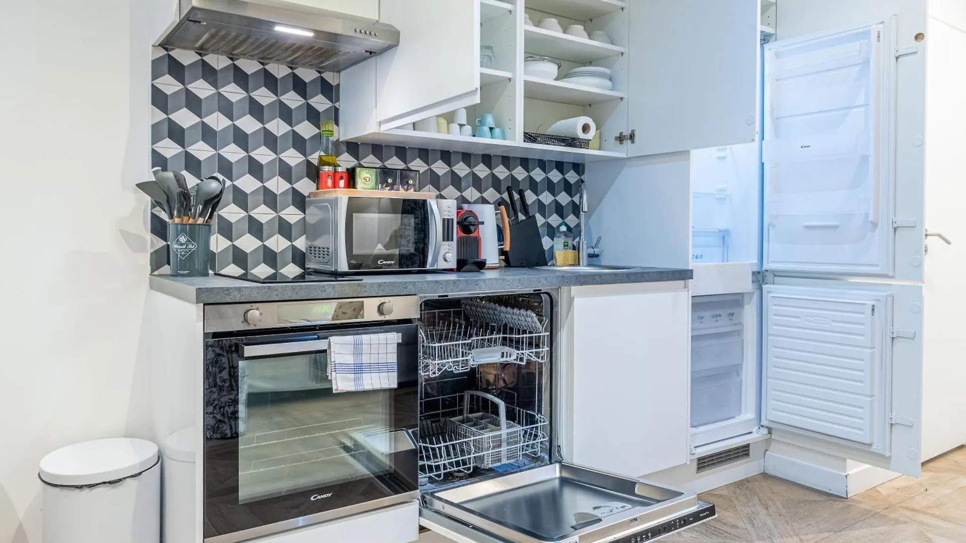 Apartament Sophiestay - Appartement Tendance Avec 1 Chambre A Montorgueil Paryż Francja
