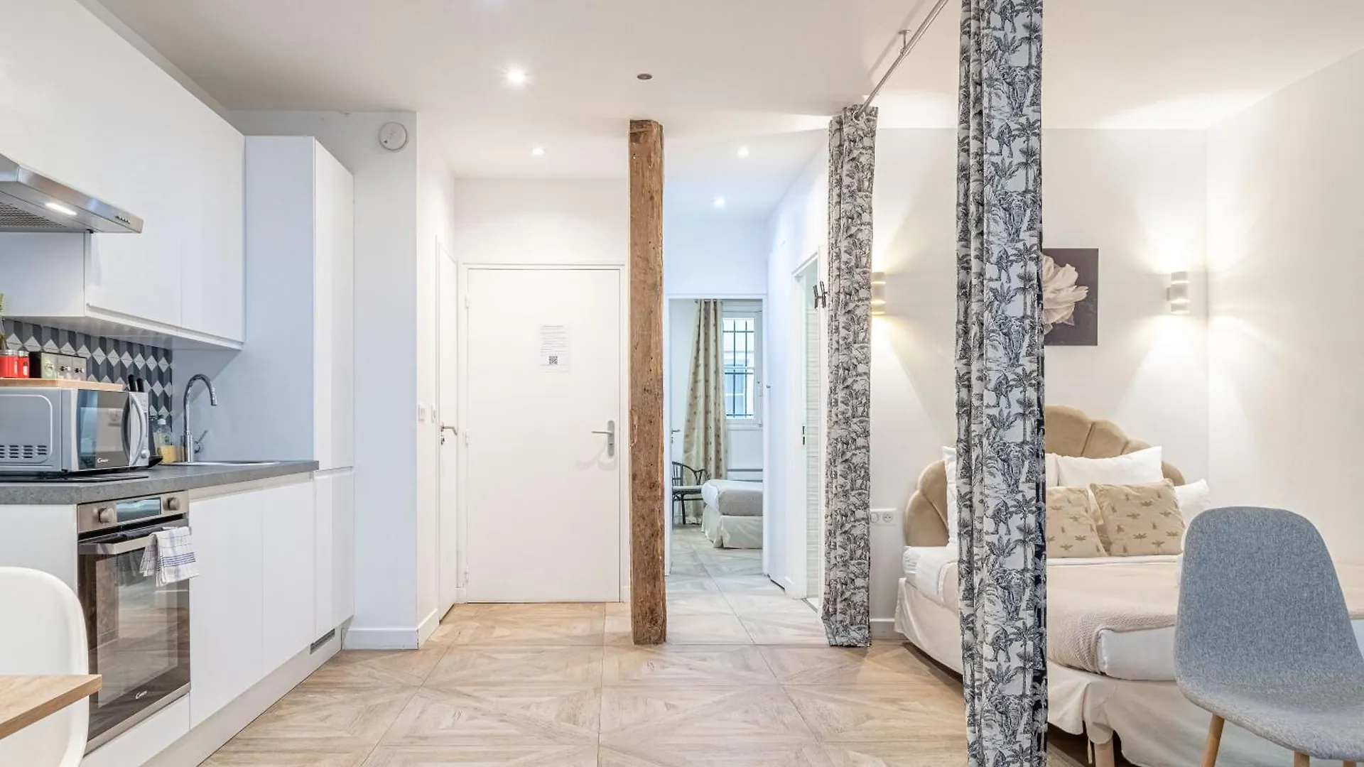 Sophiestay - Appartement Tendance Avec 1 Chambre A Montorgueil Paryż Francja