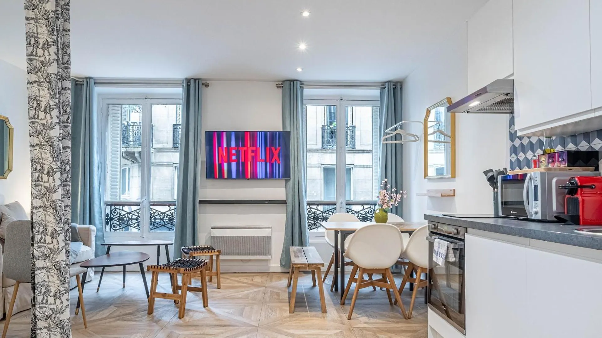 Sophiestay - Appartement Tendance Avec 1 Chambre A Montorgueil Paryż